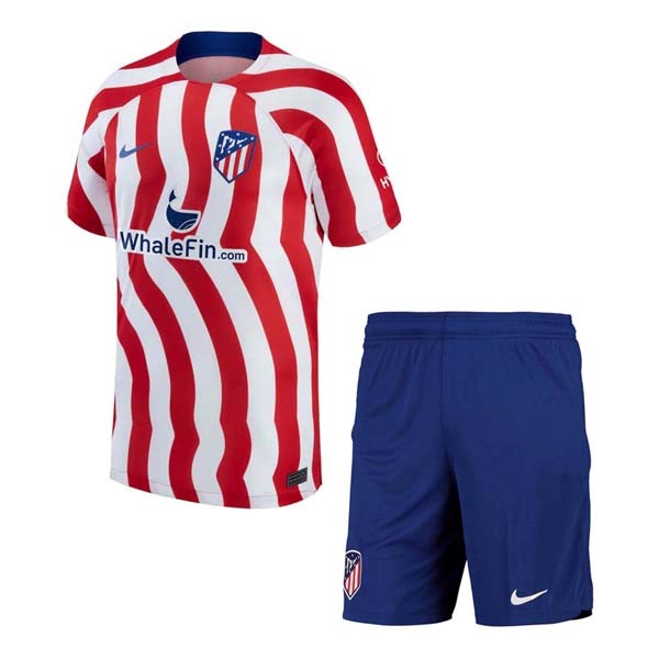 Fussballtrikots Atlético De Madrid Heim Kinder 2022-2023